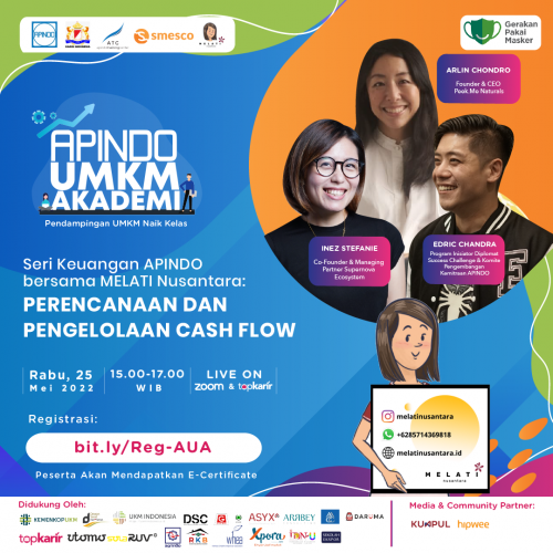 Webinar Seri Keuangan APINDO bersama MELATI Nusantara dengan tema 